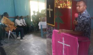 Bupati Maybrat Hadiri Acara Doa Perdamaian di GKI Solafide Tahsimara