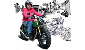 Jokowi Blusukan di Tangerang Pakai Motor Baru Marna Hijau