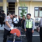 Polres Situbondo Musnahkan Knalpot Brong Hasil Razia Tahun 2018