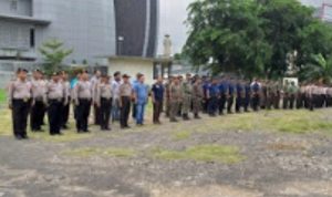 Kapolsek Kelapa Gading Pimpin Apel Kamtibmas Gabungan