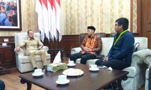 Walikota Bogor dan Diko Nugraha Bahas Kesiapan Kongres KNPI