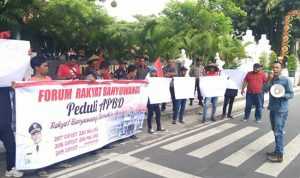 Kecewa Defisit Anggaran, FRBPA Datangi Pemda dan DPRD Banyuwangi