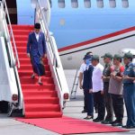 Tiba di Kualanamu, Presiden Silaturahmi Dengan Tuan Guru Babussalam