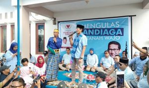 Sandiaga Uno Kunjungi Wajo Sulsel, Ziarah ke Makam Kakek Wali Songo