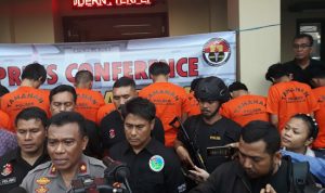 Diduga 14 Pemuda Asyik Pesta Sabu Satu Rumah Kost Digerebek Polisi