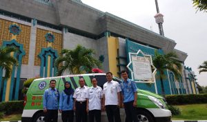 Ambulance Gawat Darurat Dinkes Provinsi DKI Jakarta Hadir di JIC Jakut