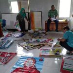Panwaslu Bantarkawung Tertibkan Alat Peraga Kampanye