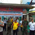 Polsek Tanjung Duren Bakti Sosial di Lokasi Kebakaran Tomang