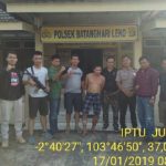 Tengok Istri Ketiga, Maling Sapi Ini Dibawa ke Polsek Batang Hari Leko