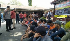 27 Juru Parkir Liar di Kota Padangsidimpuan Diboyong ke Polres