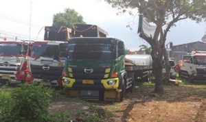 Kendaraan Logistik Tumpang Pitu Dipindahkan ke Desa Wonosobo