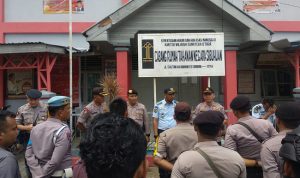 Polres Tapanuli Selatan Sterilisasi Rutan Sibuhuan