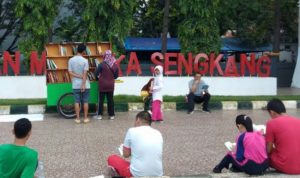 Tumbuhkan Minat Baca, IAI As'adiyah Hadirkan Sahabat Gerobak Baca