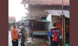 Puting Beliung Rusak Rumah Warga Brebes