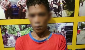 Pengecer Daun Ganja Ketengan di Desa Pasir Matogu Ditangkap Polisi
