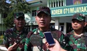 Danrem 071 WK Gelar Latihan Pengamanan Pemilu 2019