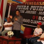 Agum Gumelar Pimpin Bravo Cijantung Deklarasikan Jokowi-Ma'ruf