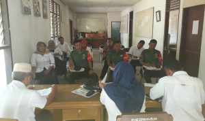 Rapat Posko Kegiatan Babinsa Koramil 02 Kota Padangsidimpuan