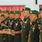Dua Dandim Jajaran Korem 071 Wijayakusuma Diserahterimakan