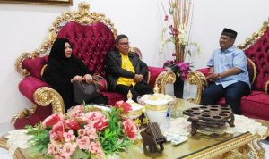 Walikota Parepare Bersilaturrahim Di Kediaman Mantan Bupati Wajo