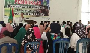Kemenag Pinrang Gelar Pembukaan Pendampingan Calon Jamaah Haji
