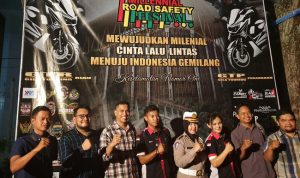 Awali Millenial Road Safety Festival, Polda Riau Gelar Kopdar Bikers