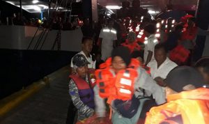 KMP Prathita IV Tenggelam di Perairan Dangkal Pelabuhan Gilimanuk