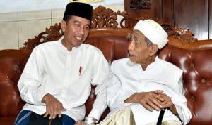 Doa Mbah Maimun Yang Diamini Jokowi: Inilah Pemimpin, Pak Prabowo, Jadikan Ya Allah