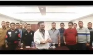 Syahrul Yasin Limpo Beserta Camat Se Kota Makassar Dukung 01