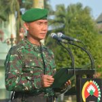 Amanat KASAD Pada Upacara Tujuh Belasan Yang di Bacakan Kasrem