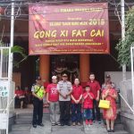 Kapolsek Tanjung Duren Amankan Perayaan Imlek di Vihara Se-Grogol