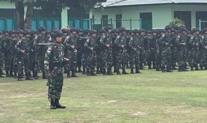 Satgas BKO Lakukan Pengamanan Pembangunan Infrastruktur Di Nduga