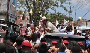 Awali Kampanye Terbuka di Manado, Prabowo: Torang Samua Basudara