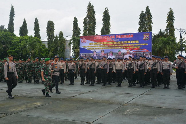 TNI Polri Gelar Kesiapan Pengamanan Kampanye Terbuka Pemilu 2019