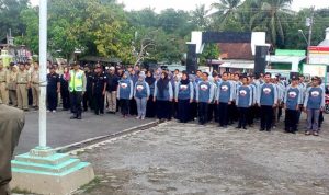 TNI-Polri, ASN dan Potensi Masyarakat Gelar Apel Kesiapan Pemilu 2019