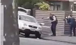 Video Penangkapan Teroris Penembakan di Masjid di Selandia Baru