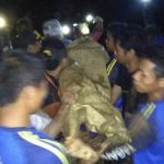 TNI, BPBD dan Tagana Evakuasi Korban Longsor di Watukumpul