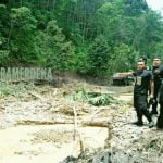 Air Sungai Manunggang Meluap, Dapur Warga Hanyut