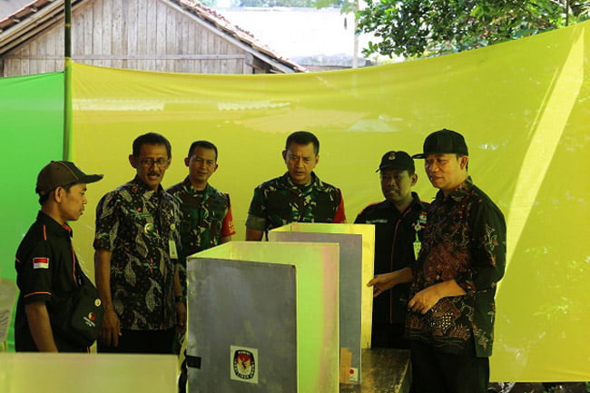 Danrem 071/Wk beserta Forkopimda Banyumas Cek Kesiapan Pemilu