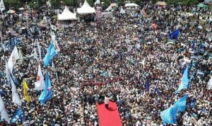 Prabowo: Ibu Pertiwi Sakit Karena Elit di Jakarta Tak Mampu Urus Negara