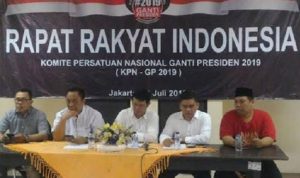 Pernyataan Pengurus Pusat KPN-GP (Komite Persatuan Nasional-Ganti Presiden) 2019