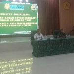 Kodim 0212 dan Bulog Sub Divre IV Padangsidimpuan Sosialisasi Sergap