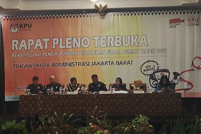 Tak Ada Kecurangan Rekapitulasi Suara di Jakarta Barat