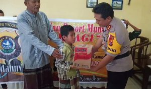 Kapolres Muna Sambangi Pondok Pesantren Al Ikhlas Raha