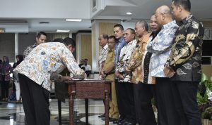 Walikota Padangsidimpuan Hadiri Rapat Pencegahan Korupsi