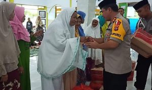 Propam Polres Muna Safari Ramadhan ke Masjid Nurul Bahri Wamponiki