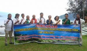 Aliansi Relawan Pencinta Danau Toba Adakan Deklarasi di Parapat