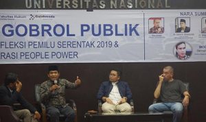 Universitas Nasional Gelar Diskusi Pemilu Serentak dan People Power Universitas Nasional Gelar Diskusi Pemilu Serentak dan People Power