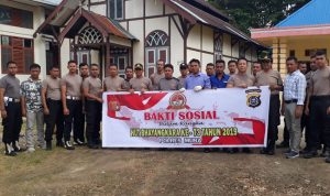 Dalam Sehari, Polres Muna Gelar Tiga Bakti Sosial Sekaligus