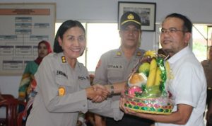 Anggota Polres Jakarta Barat Temui Korban Kerusuhan 21-22 Mei 2019